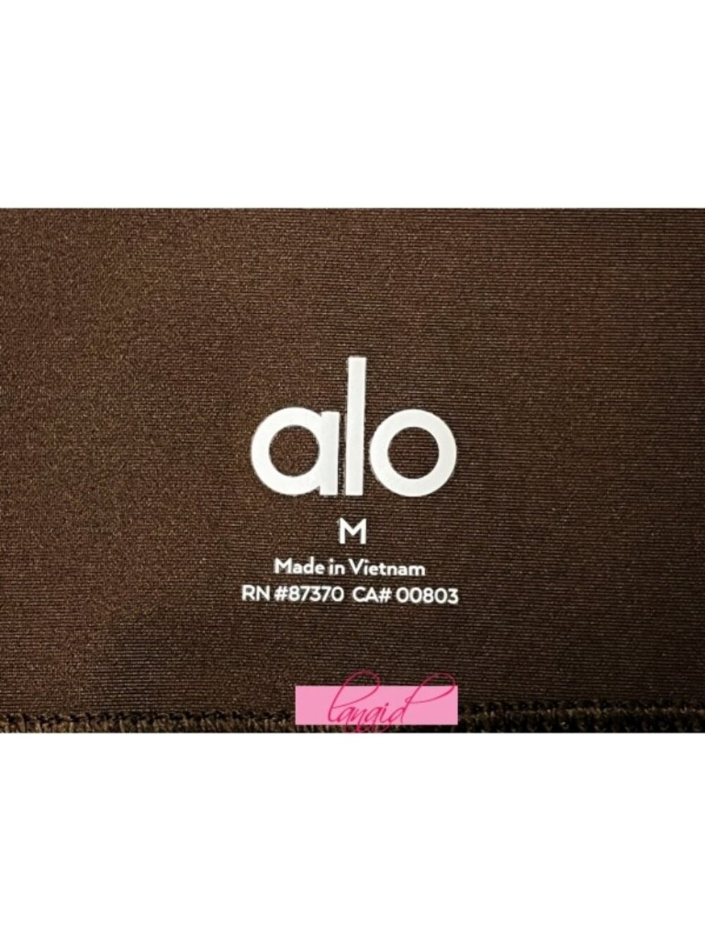 Alo 7/8 High-Waist Airlift Leggings Espresso Hi-Rise Waisted Skinny Tights Pants - Picture 10 of 11